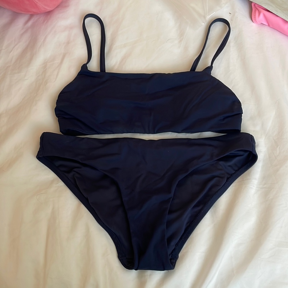 Navy athleta bikini